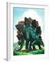 Dinosaurs - Jack & Jill-Edward F. Cortese-Framed Giclee Print