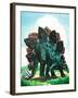 Dinosaurs - Jack & Jill-Edward F. Cortese-Framed Giclee Print