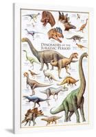 Dinosaurs - Jurassic Period-null-Framed Poster