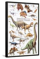 Dinosaurs - Jurassic Period-null-Framed Poster