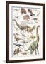 Dinosaurs, Jurassic Period-null-Framed Premium Giclee Print