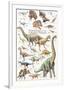 Dinosaurs, Jurassic Period-null-Framed Premium Giclee Print