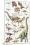 Dinosaurs, Jurassic Period-null-Mounted Premium Giclee Print