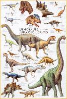 Dinosaurs - Jurassic Period-null-Lamina Framed Poster