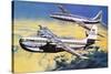 Dinosaurs of the Air-Wilf Hardy-Stretched Canvas