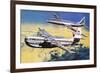 Dinosaurs of the Air-Wilf Hardy-Framed Giclee Print