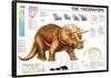 Dinosaurs Triceratops-null-Framed Poster