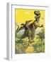 Dinosaurs-English School-Framed Giclee Print