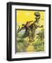 Dinosaurs-English School-Framed Giclee Print