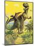 Dinosaurs-English School-Mounted Giclee Print