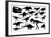 Dinosaurs-laschi adrian-Framed Art Print