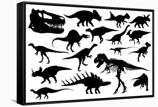 Dinosaurs-laschi adrian-Framed Stretched Canvas