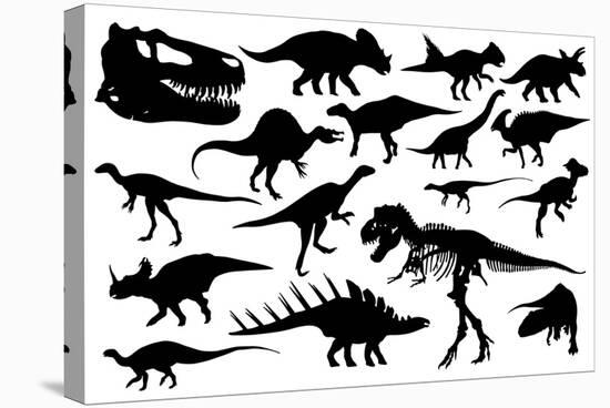 Dinosaurs-laschi adrian-Stretched Canvas