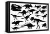 Dinosaurs-laschi adrian-Framed Stretched Canvas