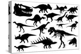 Dinosaurs-laschi adrian-Stretched Canvas