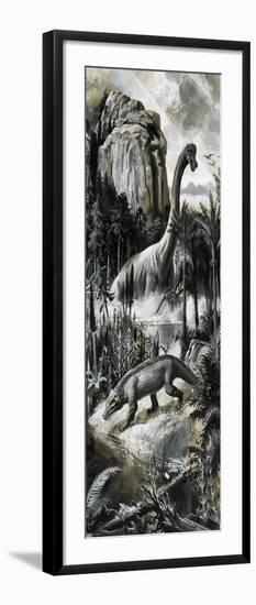 Dinosaurs-Payne-Framed Giclee Print