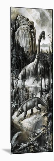 Dinosaurs-Payne-Mounted Premium Giclee Print
