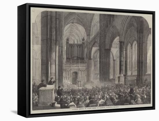 Diocesan Meeting of Parish Choirs at Salisbury Cathedral-null-Framed Stretched Canvas