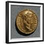 Diocletian Aureus Bearing Image of Emperor, Roman Coins, 3rd-4th Century AD-null-Framed Giclee Print