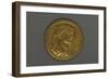 Diocletian Aureus, Minted in Rome, Bearing Image of Emperor, Recto, Roman Coins, 3rd Century AD-null-Framed Giclee Print