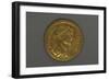 Diocletian Aureus, Minted in Rome, Bearing Image of Emperor, Recto, Roman Coins, 3rd Century AD-null-Framed Giclee Print