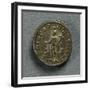 Diocletian Bronze Follis Depicting Genius of Roman People, 293-305 AD, Verso, Roman Coins-null-Framed Giclee Print