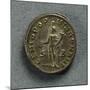 Diocletian Bronze Follis Depicting Genius of Roman People, 293-305 AD, Verso, Roman Coins-null-Mounted Giclee Print