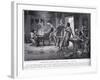 Diocletian Burning Books of Alchemy 290 AD-Norman Prescott Davies-Framed Giclee Print