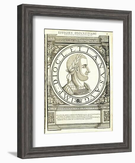 Diocletianus-Hans Rudolf Manuel Deutsch-Framed Giclee Print