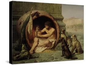 Diogenes, 1860-Jean Leon Gerome-Stretched Canvas