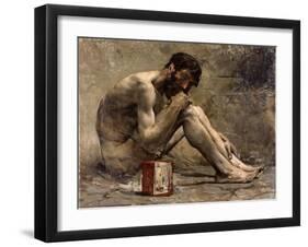 Diogenes, 1905-Jules Bastien-Lepage-Framed Giclee Print