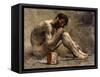 Diogenes, 1905-Jules Bastien-Lepage-Framed Stretched Canvas