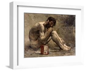 Diogenes, 1905-Jules Bastien-Lepage-Framed Premium Giclee Print