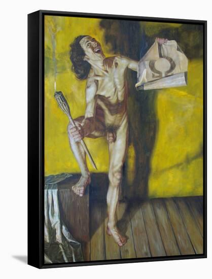 Diogenes, 1995-Aris Kalaizis-Framed Stretched Canvas