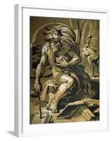 Diogenes, after 1527-Ugo da Carpi-Framed Giclee Print