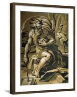 Diogenes, after 1527-Ugo da Carpi-Framed Giclee Print