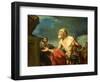 Diogenes Asking for Alms, 1767-Jean Bernard Restout-Framed Giclee Print