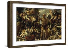 Diogenes of Sinope-Jacob Jordaens-Framed Giclee Print