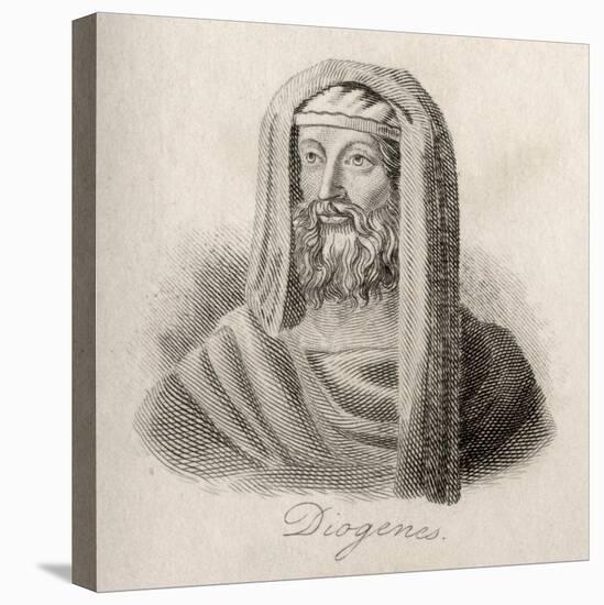 Diogenes of Sinope-J.W. Cook-Stretched Canvas
