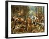 Diogenes Searching For an Honest Man, c.1650-55-Jacob Jordaens-Framed Giclee Print