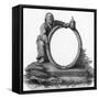 Diogenes with Lantern-null-Framed Stretched Canvas