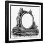 Diogenes with Lantern-null-Framed Art Print