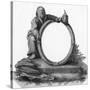 Diogenes with Lantern-null-Stretched Canvas