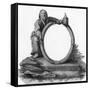 Diogenes with Lantern-null-Framed Stretched Canvas