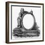 Diogenes with Lantern-null-Framed Art Print