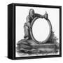 Diogenes with Lantern-null-Framed Stretched Canvas