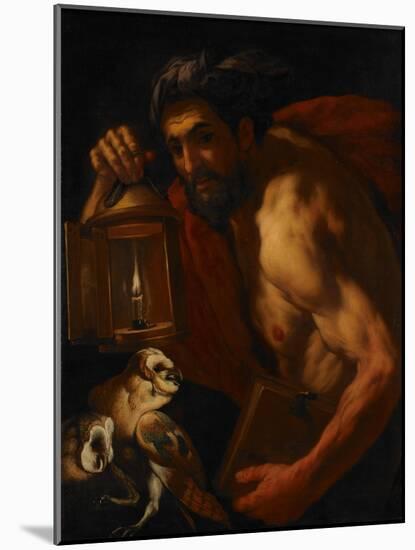 Diogenes-Johann Karl Loth-Mounted Giclee Print