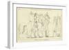 Diomed and Ulysses Returning with the Spoils of Rhesus-John Flaxman-Framed Giclee Print