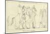 Diomed and Ulysses Returning with the Spoils of Rhesus-John Flaxman-Mounted Giclee Print
