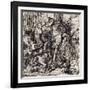 Diomède dévoré par ses chevaux-Gustave Moreau-Framed Giclee Print